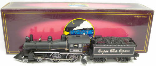MTH 20-3208-1 NYC 4-4-0 ESE Steam Loco w/PS2 #999
