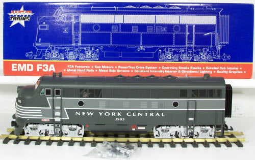 USA Trains 22352 G Scale New York Central EMD F-3A Unit Diesel Locomotive #3503