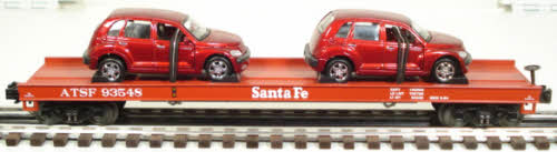 MTH 20-98190 Santa Fe Flatcar w/Autos