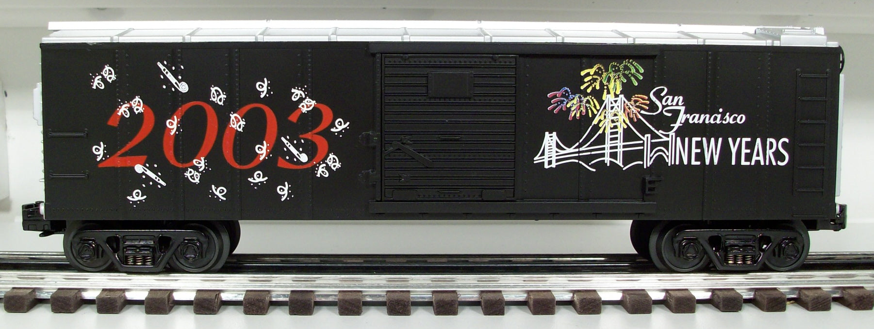 MTH 30-74045 O Gauge San Francisco New Year's 2003 Boxcar
