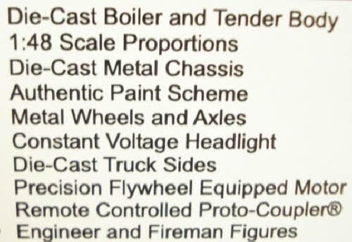 MTH 20-3208-1 NYC 4-4-0 ESE Steam Loco w/PS2 #999