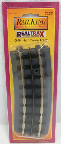 MTH 40-1057-2 RealTrax O-54 Half Curve Track