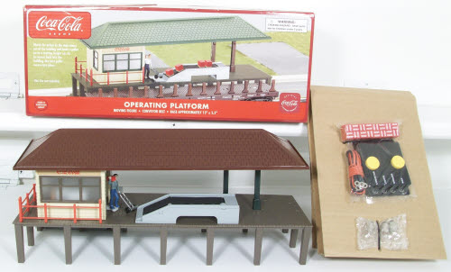 K-Line K424332 O Scale Coca-Cola/Coke Operating Platform