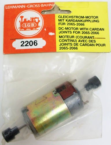 LGB 2206 DC Motor W/ Cardan Joints For 2065 & 2066