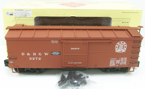 Aristo-Craft 86001 Rio Grande Classic Wood Boxcar