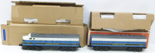 Lionel 2368 Vintage O Baltimore & Ohio F3 AB Diesel Locomotives