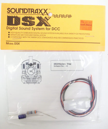 SoundTraxx DSX Onboard Digital Sound - Westside Shay