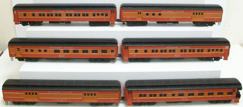 Williams SM233 SP 72' Madison Style Passenger Cars (Set of 6)