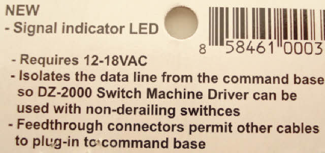 Z-Stuff DZ-2001A TMCC Data Line Driver