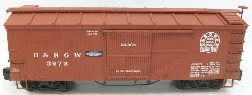 Aristo-Craft 86001 Rio Grande Classic Wood Boxcar