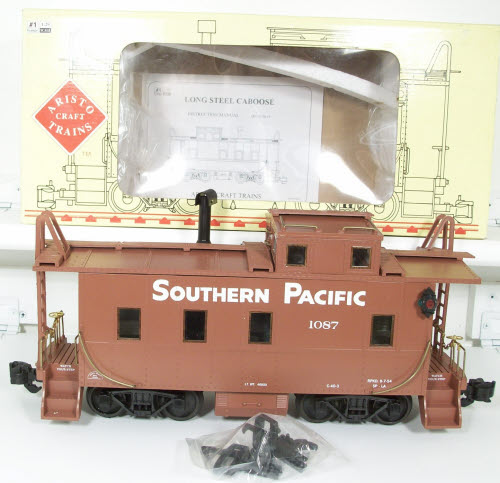 Aristo-Craft 42107 G Scale Southern Pacific Caboose w/ Metal Wheels