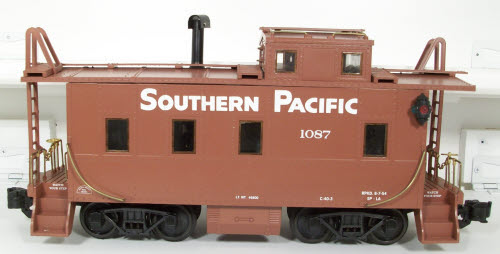 Aristo-Craft 42107 G Scale Southern Pacific Caboose w/ Metal Wheels