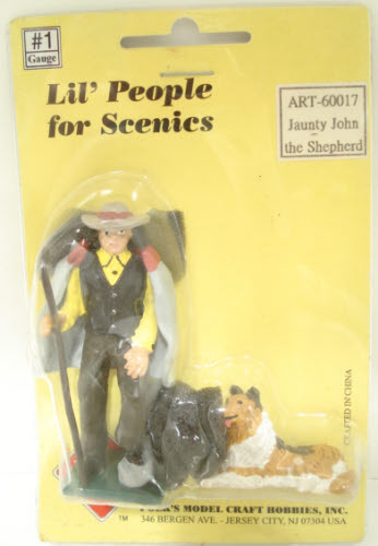 Aristo-Craft ART60017 G Scale Jaunty John the Shepherd Figure