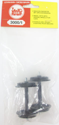 LGB 3000/1 Spoke Car Wheels (1 Pair)