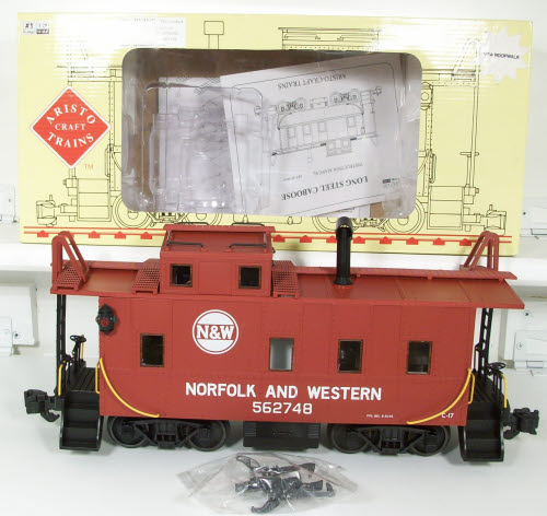 Aristo-Craft 42136 G Scale Norfolk & Western Long Steel Caboose #562723