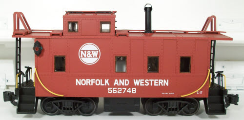 Aristo-Craft 42136 G Scale Norfolk & Western Long Steel Caboose #562723
