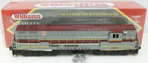 Williams 972325 O Lackawanna FM Trainmaster Diesel Locomotive w/Horn #2325