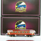 MTH 10-8048 O #1616 Red/Maroon Passenger Car Set (Set of 3)