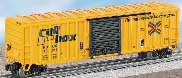 Lionel 6-27235 Railbox Modern Boxcar #10011