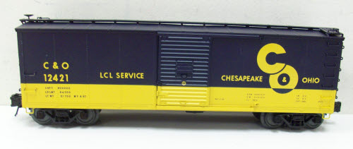Atlas 12421 O Chesapeake & Ohio LCL Service Boxcar #12421