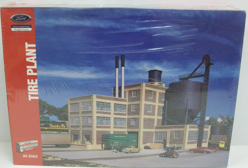 Walthers 933-3078 HO Scale Tire Plant Industrial Structure Kit