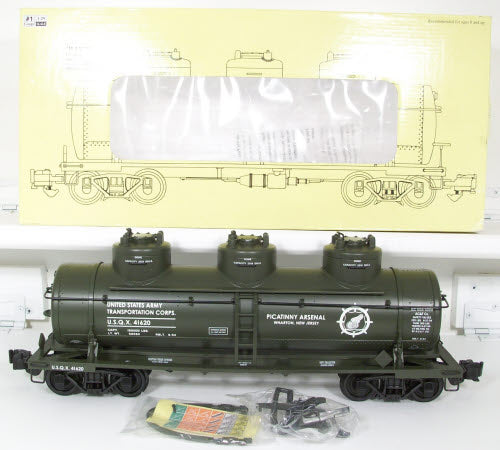 Aristo-Craft 41620 US Army Triple Dome Tank Car