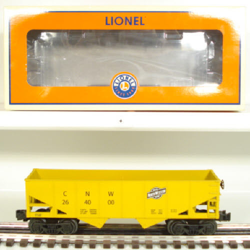 Lionel 6-26400 O Gauge Chicago and North Western 2-Bay Hopper