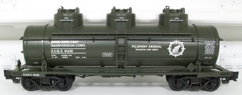 Aristo-Craft 41620 US Army Triple Dome Tank Car