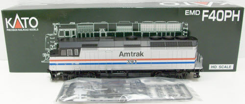 Kato 37-6552 HO Scale Amtrak EMD F-40PH Diesel Locomotive #391