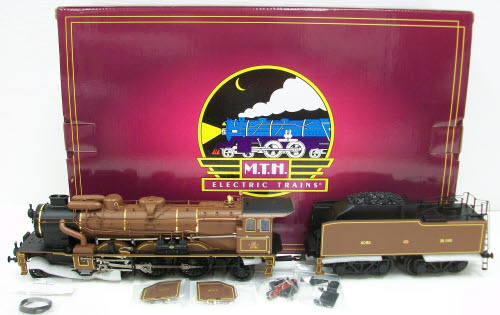 MTH 20-3345-1 O Orient Express 2-3-1 Pacific Steam w/PS2 (Hi-Rail Wheels) #31192