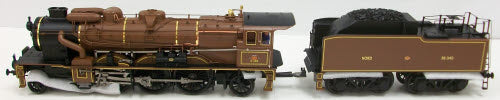 MTH 20-3345-1 O Orient Express 2-3-1 Pacific Steam w/PS2 (Hi-Rail Wheels) #31192
