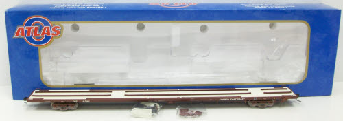 Atlas 7984-1 O Florida East Coast 2 Rail 85' Flatcar