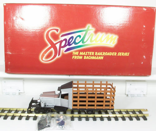 Bachmann 82395 Powered Silver & Black Rail Truck