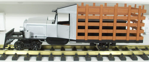 Bachmann 82395 Powered Silver & Black Rail Truck