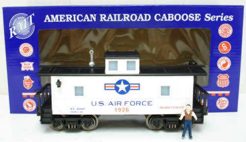 RMT CAB621 US Air Force Lighted Caboose w/ Marker Lights & Figure #1926