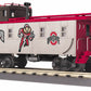 MTH 30-77133 O Gauge Ohio State RailKing Offset Steel Caboose Car