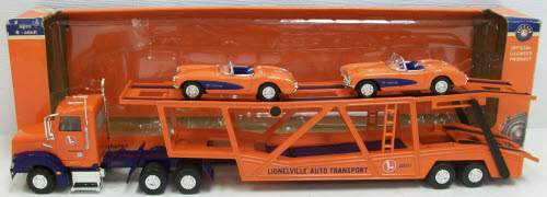 RMT 46402 Diecast Lionel Car Carrier Truck with Corvette Convertibles