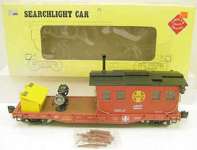 Aristo-Craft 46364 Santa Fe Searchlight Car - Metal Wheels