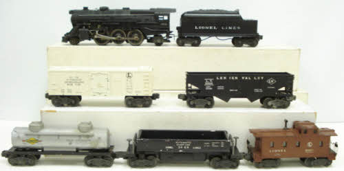 Lionel 2147WS Vintage O 675 Steam Locomotive Freight Set