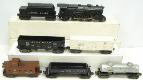 Lionel 2147WS Vintage O 675 Steam Locomotive Freight Set