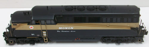MTH 20-2687-1 Monon BL-2 Diesel Engine w/Proto-Sound 2.0 #31
