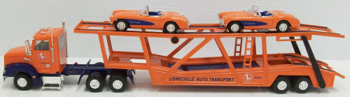 RMT 46402 Diecast Lionel Car Carrier Truck with Corvette Convertibles