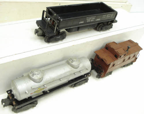 Lionel 2147WS Vintage O 675 Steam Locomotive Freight Set