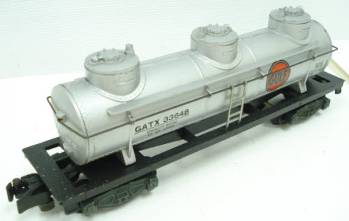 American Flyer 926 Vintage S Gulf Triple Dome Tank Car