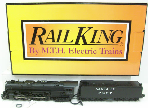 MTH 30-1465-1 Santa Fe 4-8-4 Northern Steam Engine w/PS2 #2927