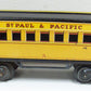 Marx Vintage O St. Paul and Pacific Coach Passenger Car #3