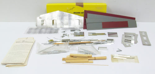 Suydam 8 HO Scale 3-Stall Branch Line Roundhouse Building Kit