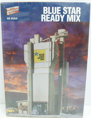 Walthers 933-3086 HO Blue Star Ready Mix Structure Kit