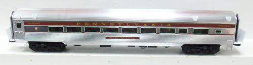 Lionel 6-25455 O Gauge Pennsylvania Congressional 18" Aluminum Passenger Car Set