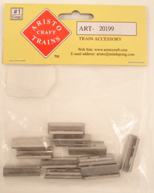 Aristo-Craft 20199 G Stainless Steel Rail Joiners (Pack of 12)